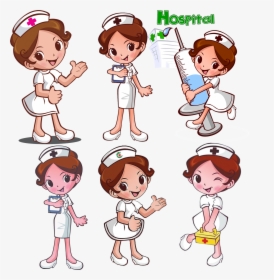 Nurse 1623*1656 Transprent Png Free Download - Cartoon Nurse Clipart, Transparent Png, Transparent PNG