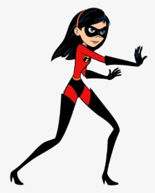 Catwoman Transparent Clipart - Violet The Incredibles Characters, HD Png Download, Transparent PNG