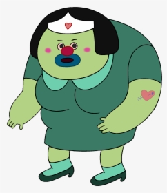 Adventure Time Clown Nurse - Green Adventure Time Characters, HD Png Download, Transparent PNG