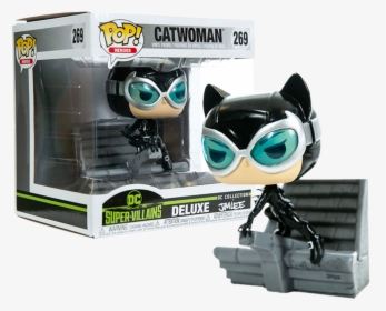 Catwoman On Rooftop Jim Lee Collection Deluxe Pop Vinyl - Catwoman Jim Lee Funko, HD Png Download, Transparent PNG