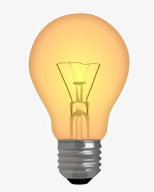Light Lamp Incandescent Spotlight Bulb Free Png Hq - Lit Light Bulb Transparent Png, Png Download, Transparent PNG