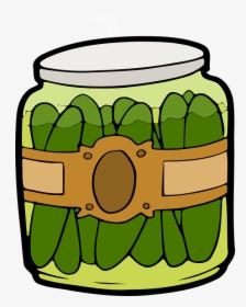 Transparent Fun Facts Clipart - Jar Of Pickles Clipart, HD Png Download, Transparent PNG