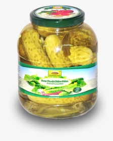 Pickled Cucumber - Pickled Cucumber Jar, HD Png Download, Transparent PNG