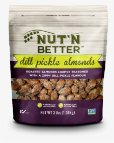 Dill Pickle Almonds - Cranberry Bean, HD Png Download, Transparent PNG