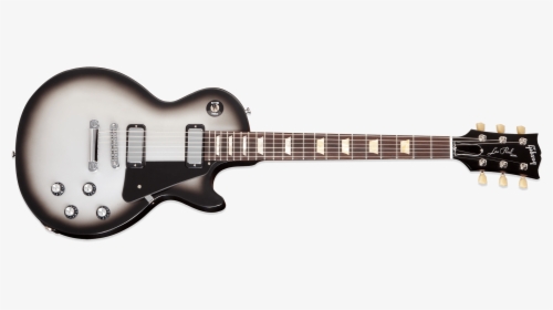 Front View Of Gibson Les Paul Guitar - Gibson Les Paul 70's Tribute Silverburst, HD Png Download, Transparent PNG