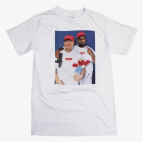 Image Of Kanye & Trump Tee White - Unknown Mortal Orchestra T Shirts, HD Png Download, Transparent PNG