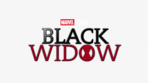Black Widow Movie Logo Png - Black Widow Title Png, Transparent Png, Transparent PNG