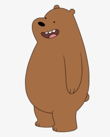 We Bare Bears Grizz Standing, HD Png Download, Transparent PNG