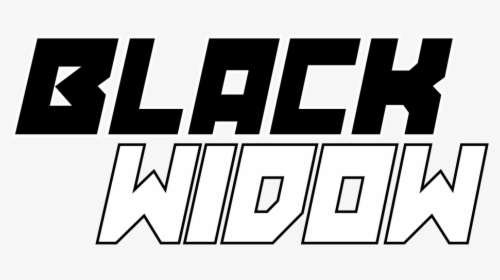 Black Widow Title Logo By Big - Marvel Black Widow Title, HD Png Download, Transparent PNG