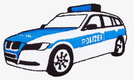 Motif Police Car - Polizeiauto Zeichnung, HD Png Download, Transparent PNG