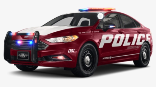 Police Responder Hybrid Sedan Fwd Ruby Red Metallic - Ford Police Responder, HD Png Download, Transparent PNG