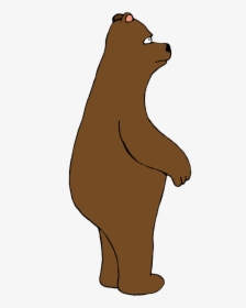 Standing Bear Png - Clip Art Bear Standing, Transparent Png, Transparent PNG