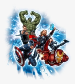 America Superhero Hulk Thor Avangers Black Captain - Captain America Thor Hulk Png, Transparent Png, Transparent PNG