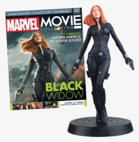 Mm-issue02 Black Widow - Eaglemoss Marvel Movie Collection Figurine, HD Png Download, Transparent PNG