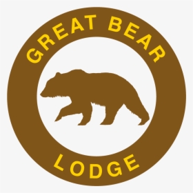 Great Bear Lodge Logo - Grizzly Bear, HD Png Download, Transparent PNG