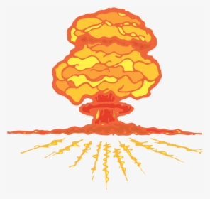 Clipart Clouds Atomic Bomb - Transparent Background Atomic Bomb Clip Art, HD Png Download, Transparent PNG