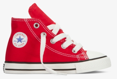Shoes Red Tops Emma - Red Converse High Tops Infant, HD Png Download, Transparent PNG