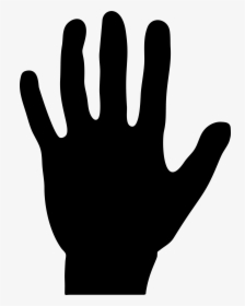 Handprint Silhouette At Getdrawings - Handprint Silhouette, HD Png Download, Transparent PNG