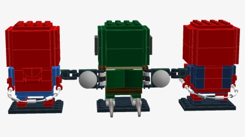 Lego Brickheadz Custom Spider Man, HD Png Download, Transparent PNG