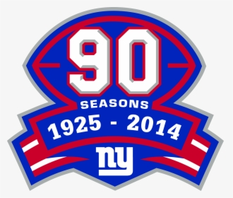 Logo New York Giants - Logos And Uniforms Of The New York Giants, HD Png Download, Transparent PNG