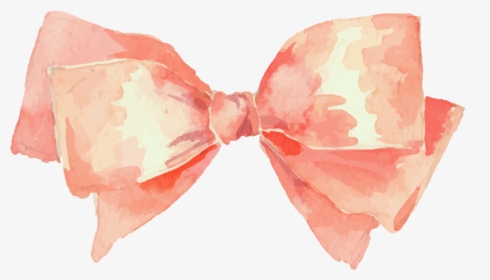 Watercolor Painting Drawing - Watercolor Bow Tie Png, Transparent Png, Transparent PNG