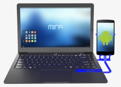 Mirabook Android Phone Laptop Dock - Phone Laptop Dock, HD Png Download, Transparent PNG