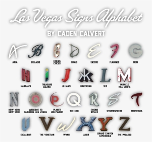 Las Vegas Alphabet, HD Png Download, Transparent PNG