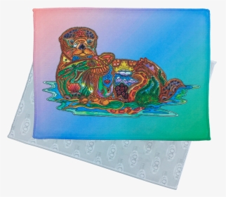 Sea Otter Microfiber Cleaning Cloth   Data-zoom //cdn - Dachshund, HD Png Download, Transparent PNG