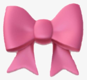 #emoji #pink #ribbon #bow #pinkbow #pinkribbon - Bow Emoji Transparent, HD Png Download, Transparent PNG