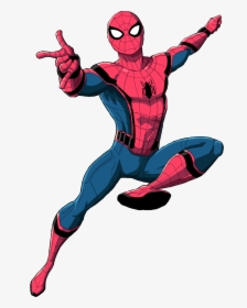 #spiderman #avengers #marvel #spidermanhomecoming #freetoedit - Luciano Vecchio Spiderman, HD Png Download, Transparent PNG