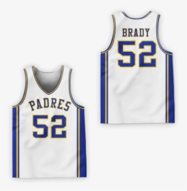Tom Brady 52 Junipero Serra High School Padres Basketball - Sports Jersey, HD Png Download, Transparent PNG