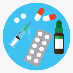Drugs Clipart Medication Safety - Clip Art Drugs Png, Transparent Png, Transparent PNG