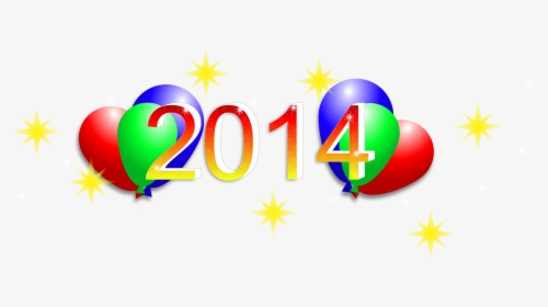 Happy New Year 2014 Clip Arts - 2014 Clipart, HD Png Download, Transparent PNG