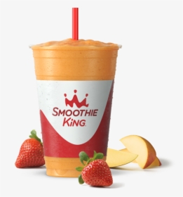 Sk Wellness Pure Recharge Mango Strawberry With Ingredients - Smoothie King Smoothie, HD Png Download, Transparent PNG