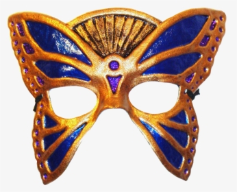 Transparent Masks Png - Cultural Mask Butterfly, Png Download, Transparent PNG
