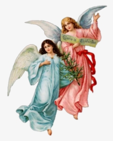 #angels #angeles #art #arte #painting #aesthetic #tumblr - Icon Girl Angels Paintings, HD Png Download, Transparent PNG