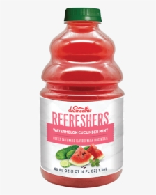 Refreshers Watermelon Cucumber Mint - Plastic Bottle, HD Png Download, Transparent PNG