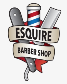 Esquire Barbershop Logo - Barber Shop, HD Png Download, Transparent PNG