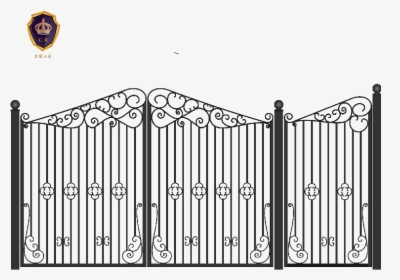 Modern Iron Gate Designs - Modern Gate Png, Transparent Png, Transparent PNG