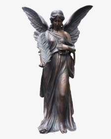 Angel Statues Png, Transparent Png, Transparent PNG