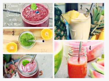 5 Summer Smoothies - Health Shake, HD Png Download, Transparent PNG