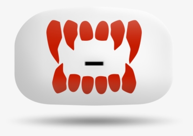 Red Fangs White V - Emblem, HD Png Download, Transparent PNG