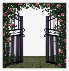 Transparent Garden Gate Clipart - Garden Gate Png, Png Download, Transparent PNG