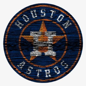 Houston Astros 2013-pres Primary Logo Distressed Iron - Transparent Astros Logos, HD Png Download, Transparent PNG