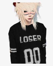 Geek Emo Goth, Scene Hair, Imvu, Second Life, Avatar, - Emo Avatar Second Life, HD Png Download, Transparent PNG