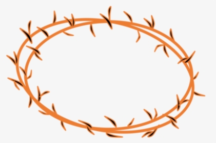 Text,body Jewelry,line - Clipart Of Crown Of Thorns, HD Png Download, Transparent PNG