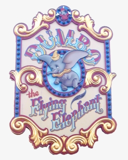Disney Dumbo O Pinterest - Dumbo The Flying Elephant Sign Disneyland Paris, HD Png Download, Transparent PNG