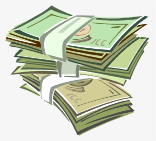 Stack Of Money Clipart Png Download - Stacks Of Money Clipart, Transparent Png, Transparent PNG