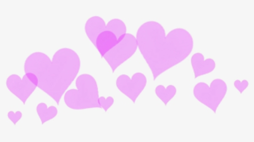 Hearts Heart Cute Sticker - Heart On Head Png, Transparent Png, Transparent PNG