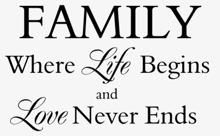 Far Away From Home Quote , Png Download - Family Where Life Begins And Love Never Ends Png, Transparent Png, Transparent PNG